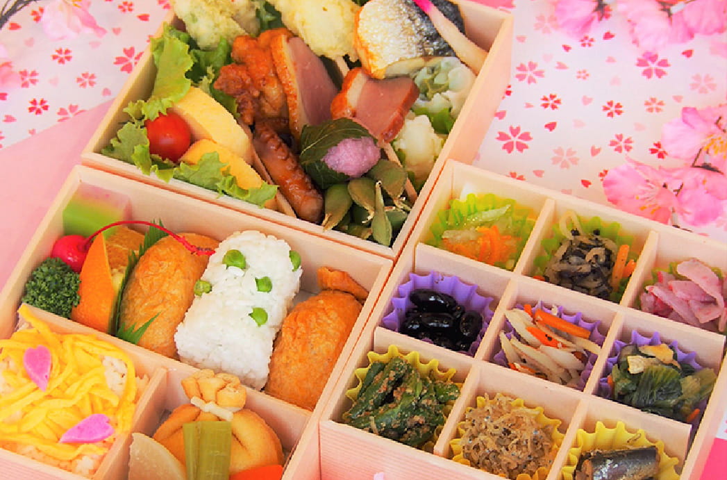 お花見弁当